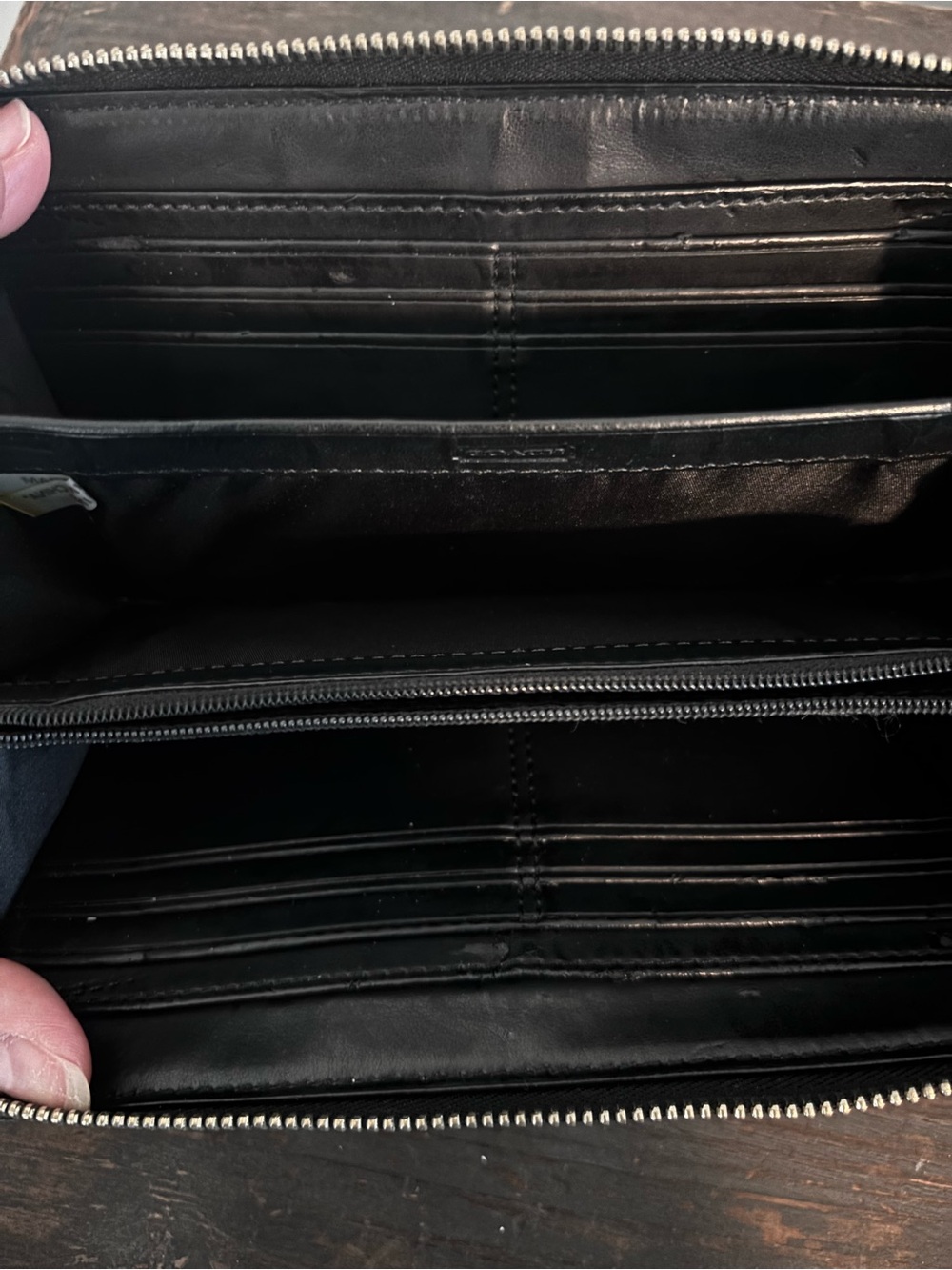 Upcycled Coach Signature Wallet - Picture 7 of 9